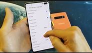 Galaxy S10, S10+, S10E: How to Switch / Add More Languages to Keyboard