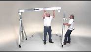 Spanco Aluminum Gantry Cranes - How to Assemble