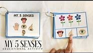 My 5 Senses | Learning Activity For Toddlers