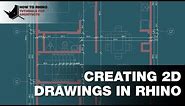 Rhino for Architects - Creating 2D drawings