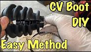 Fiat 500 Front Axle Boots Replacement - No Driveshaft/Axle Removal!