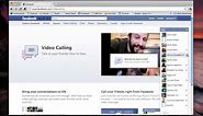 How To Setup Facebook Video Calling (Video Demo)