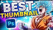 How To Make THE BEST Thumbnails on YouTube (Photoshop)