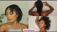 My Curly Hair Routine| 3B/3C Fine Hair, A Trim, Shrinkage