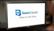 TeamViewer 9 Features: Wake-on-LAN Setup