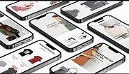 iPhone 13 Pro Screen Mockup - After Effects Template
