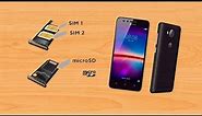 Huawei ECO (Y3 II) 📣Cómo Instalar La Sim Card Y La Micro SD 📲 #OrientadorMovil