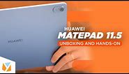 Huawei MatePad 11.5 Unboxing and Hands-On