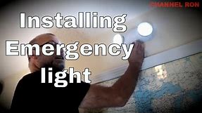 How To Install an Emergency Light