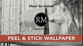 RoomMates RMK11902RL Teal and White Asian Waves Peel and Stick Wallpaper, Teal