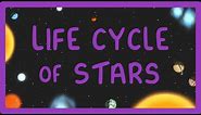 GCSE Physics - The Life Cycle Of Stars / How Stars are Formed and Destroyed #84