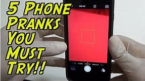5 Phone Pranks You Can Easily Do - HOW TO PRANK - (Evil Booby Traps) | Nextraker