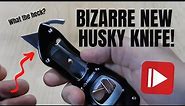BIZARRE NEW UTILITY KNIFE - HUSKY Retractable Utility Knife (2-Blades) - Review