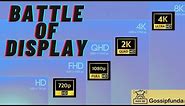 Battle of displays: QHD vs UHD, QHD vs 4k, FHD vs HD, FHD vs UHD