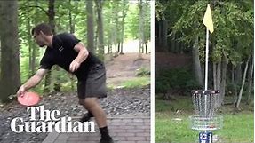 Disc golfer throws 530ft hole in one