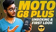 Moto G8 Plus Unboxing and First Look
