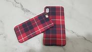 Red Plaid iPhone 6s Case