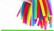24 Pack Stretchy String Fidgets Sensory Toys Build Resistance Squeeze Strengthen Arms, The Silicone rope Stress Reliever Toy for Kids with ADD, ADHD or Autism, and Adults to Increase Focus Patience