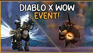 Diablo IV WoW Event LIVE! A Greedy Emissary - Earn Mount, Pet, Xmogs, AND MORE! Easy Guide