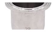 DERNORD Sanitary Fitting Reducer Fitting SUS304 Tri Clamp Ferrule Style 1-1/2" Tube OD to 1" Tube OD