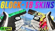 ALL GLOCK-18 Skins CS:GO | All Glock Skins Showcase [4K 60FPS]