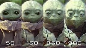 Baby Yoda (Grogu) Through the Years - Watch Him Grow Up in Seconds - He may look like Yoda someday