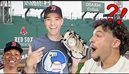 I CAUGHT A HOME RUN on ESPN with a famous YouTuber — EPIC DAY with DSARM!!