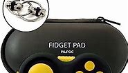 PILPOC Fidget Pad - Fidget Controller Toy for Highly Increased Focus, Reduced Stress, Anxiety, ADHD Clicker, Fidget Clicker, Controller Fidget Toy, Fidget Remote Control, Kids Toy Controller Sensory