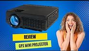 Review GPX Mini Projector With Bluetooth PJ300B 2023