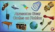 20 Awesome Roblox Gear Codes