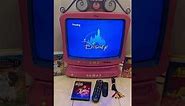 Disney Princess 19” CRT TV DVD VCR Combo