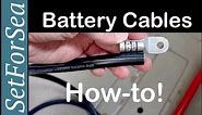 Battery Cables: How To Correctly Make A Crimp Terminal End