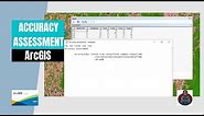 Accuracy Assessment of an image classification in ArcGIS | ArcGIS Tutorial | v31