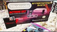Unboxing 33 Year Old NES Action Set in 2021 - Nintendo Entertainment System Retro Console