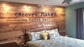CReeves Makes The DIY Pallet Wood Wall ep007