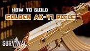 Mini Gold AK-47 Replica by Goat Guns / Unboxing / Review