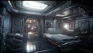 Sci-Fi Outpost Medical Lab. Sci-Fi Ambiance for Sleep, Study, Relaxation