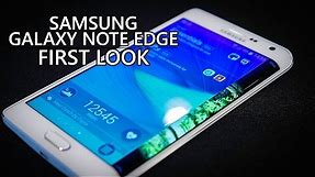 Samsung Galaxy Note Edge First Look!