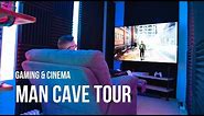 Gaming & Cinema man cave ideas