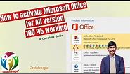 How to Activate Microsoft Office for all version Step-by-Step Guide | GeoInfoNepal