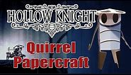 Hollow Knight - Quirrel papercraft