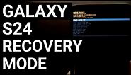 How to Access the Samsung Galaxy S24 Recovery Mode in 3 Easy Steps!