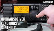Icom IC-718 HF Transceiver Controls and Functions - Ham Radio Q&A