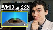 PRK vs LASIK Eye Surgery - Procedure, Recovery and Cost