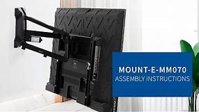 MOUNT-E-MM070 Electric TV Wall Mount Assembly by VIVO