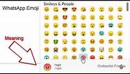 WhatsApp Emojis and their real meanings