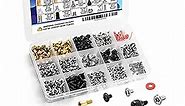 Bolt Dropper 502pcs Computer Screw Assortment Kit - Standoffs Screws for HDD Hard Drive, Fan, Chassis, ATX Case, Motherboard, Case Fan, Graphics, SSD, Spacer - DIY PC Installation and Repair Set
