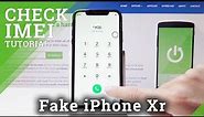How to Check IMEI Number on Fake iPhone Xr - IMEI & Serial Number