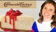 Copycat Cheesecake Factory Cheesecake recipe | Original Cheesecake | Julia Pacheco