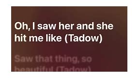 #tadow #lyrics #foryoupage #relatable | Song Lyrics